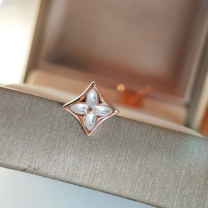 ¡®Sprite Jewelry¡¯STAR MOP PINK GOLD EARRINGS