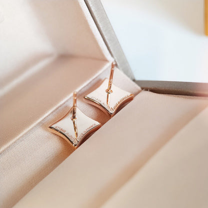 ¡®Sprite Jewelry¡¯STAR MOP PINK GOLD EARRINGS