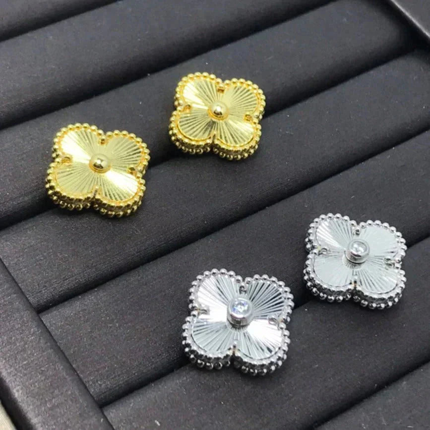 ¡®Sprite Jewelry¡¯CLOVER MINI 9.5MM LASER EARRINGS