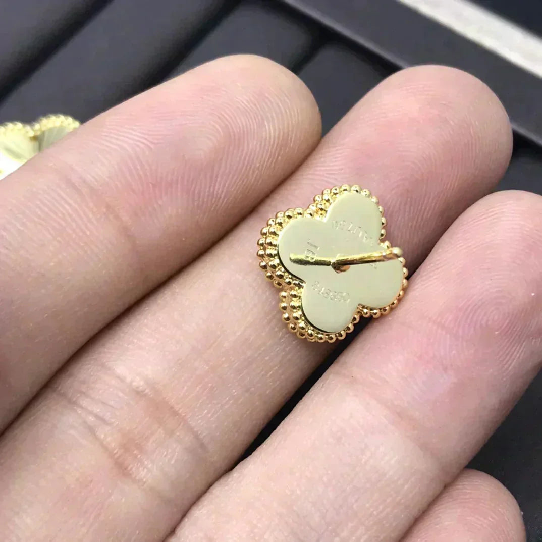 ¡®Sprite Jewelry¡¯CLOVER MINI 9.5MM LASER EARRINGS