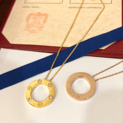 ¡®Sprite Jewelry¡¯LOVE NECKLACE 16MM 3 DIAMONDS