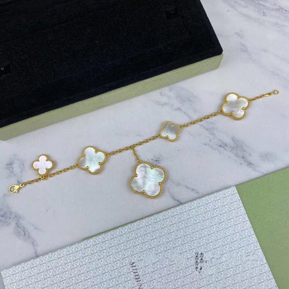 ¡®Sprite Jewelry¡¯MAGIC CLOVER MOP GOLD BRACELET 5 MOTIFS