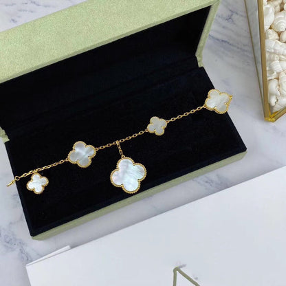 ¡®Sprite Jewelry¡¯MAGIC CLOVER MOP GOLD BRACELET 5 MOTIFS