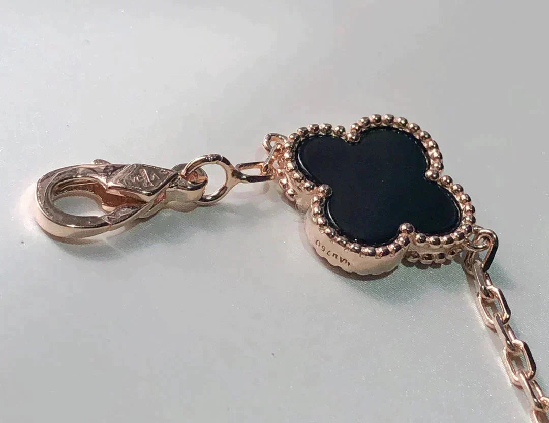 [Sprite Jewelry]New CLOVER 5 MOTIFS MULTICOLOR BRACELET