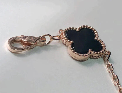 [Sprite Jewelry]New CLOVER 5 MOTIFS MULTICOLOR BRACELET
