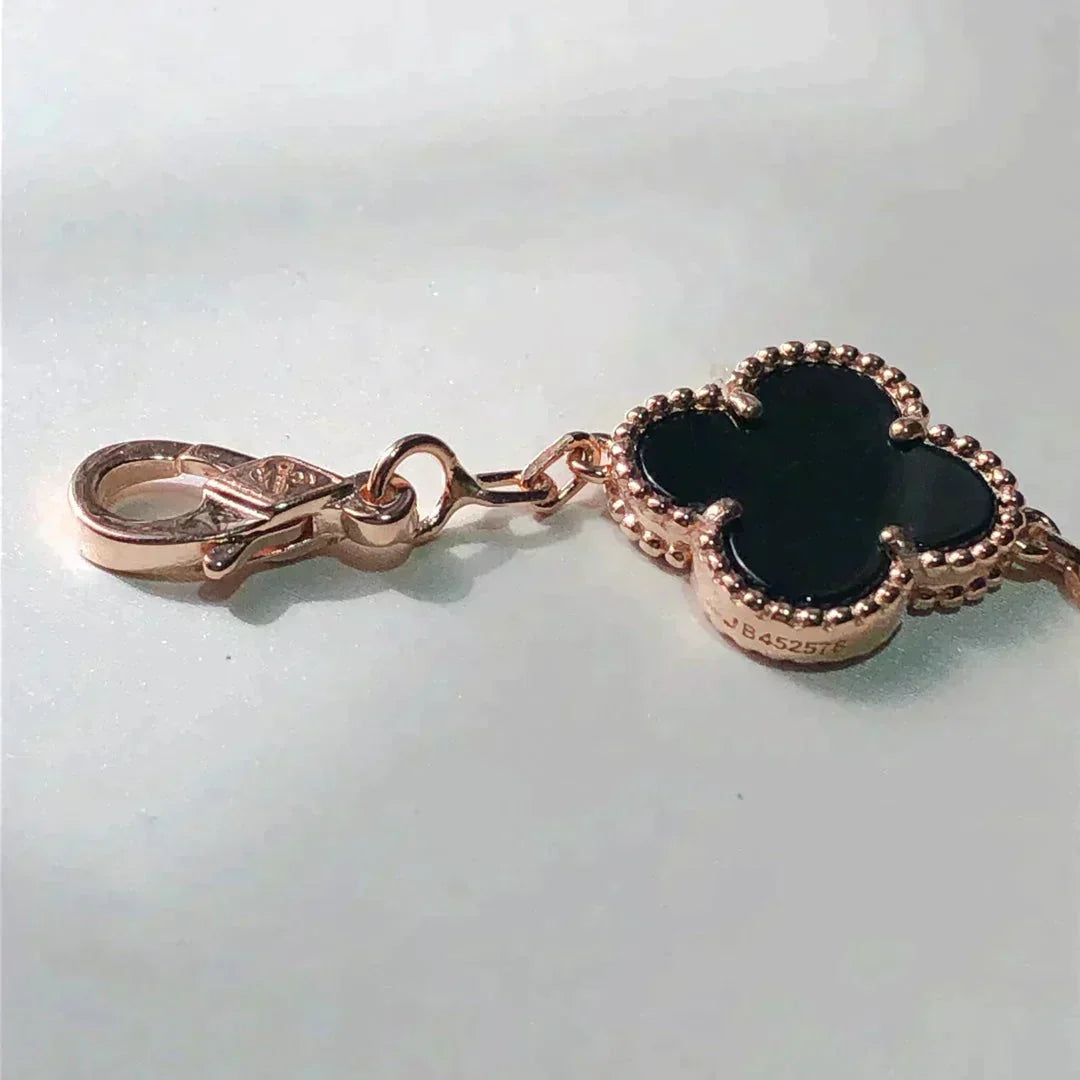 [Sprite Jewelry]New CLOVER 5 MOTIFS MULTICOLOR BRACELET