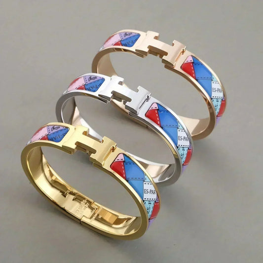 ¡®Sprite Jewelry¡¯H BRACELET DOTTED BORDER 12MM