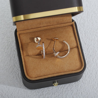 ¡®Sprite Jewelry¡¯JUSTE EARRINGS 12.75MM PINK GOLD DIAMOND