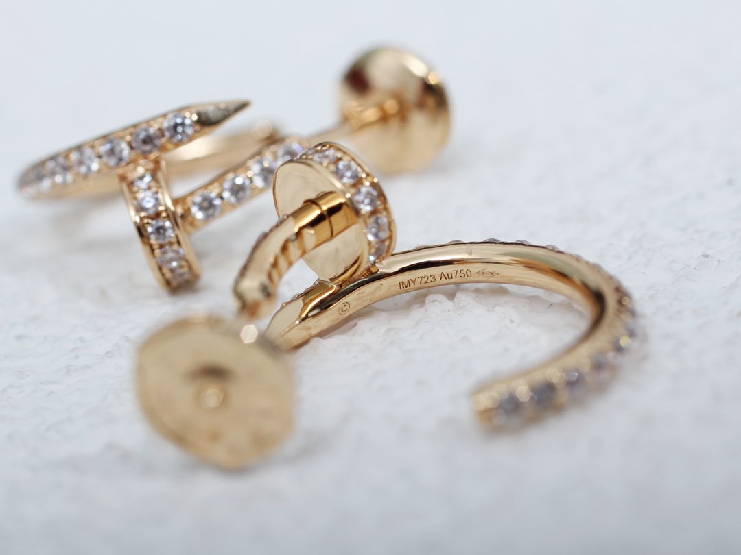 ¡®Sprite Jewelry¡¯JUSTE EARRINGS 12.75MM PINK GOLD DIAMOND