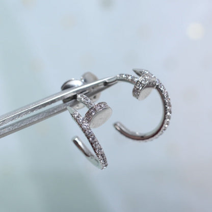 ¡®Sprite Jewelry¡¯JUSTE EARRINGS 12.75MM SILVER DIAMOND