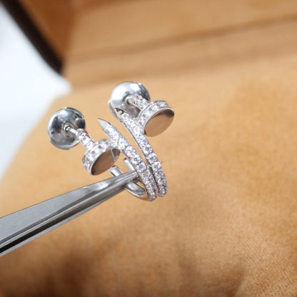 ¡®Sprite Jewelry¡¯JUSTE EARRINGS 12.75MM SILVER DIAMOND