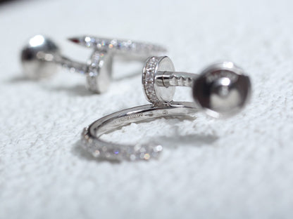 ¡®Sprite Jewelry¡¯JUSTE EARRINGS 12.75MM SILVER DIAMOND
