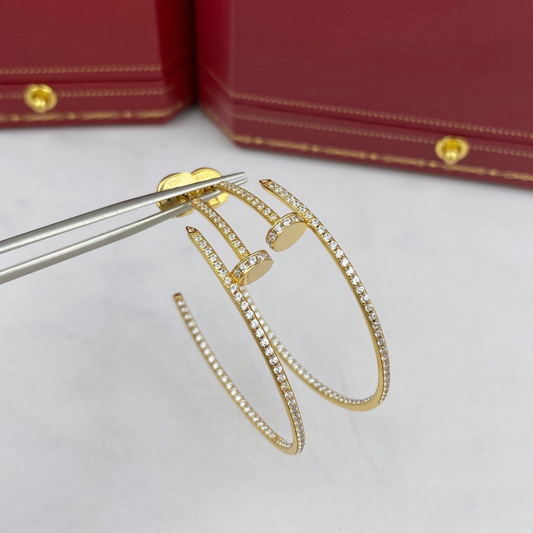 ¡®Sprite Jewelry¡¯JUSTE EARRINGS FULL DIAMONDS 1.8MM