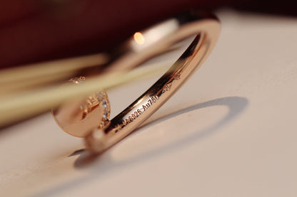 ¡®Sprite Jewelry¡¯JUSTE RING 2.65MM PINK GOLD DIAMOND