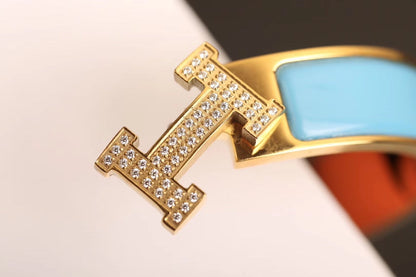 ¡®Sprite Jewelry¡¯H CLOUD BLUE BRACELET GOLD DIAMOND