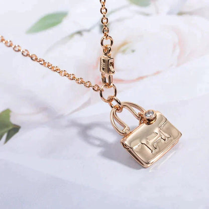 ¡®Sprite Jewelry¡¯AMULETTE PEDANT ROSE GOLD NECKLACE