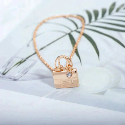 ¡®Sprite Jewelry¡¯AMULETTE PEDANT ROSE GOLD NECKLACE