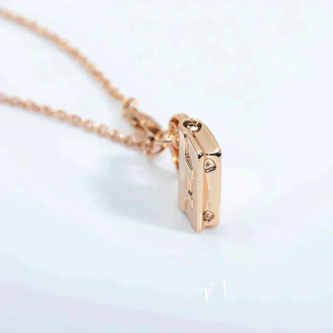 ¡®Sprite Jewelry¡¯AMULETTE PEDANT ROSE GOLD NECKLACE