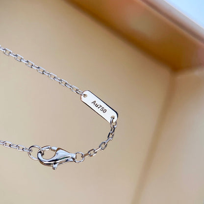 ¡®Sprite Jewelry¡¯CLOVER DIAMOND NECKLACE SILVER