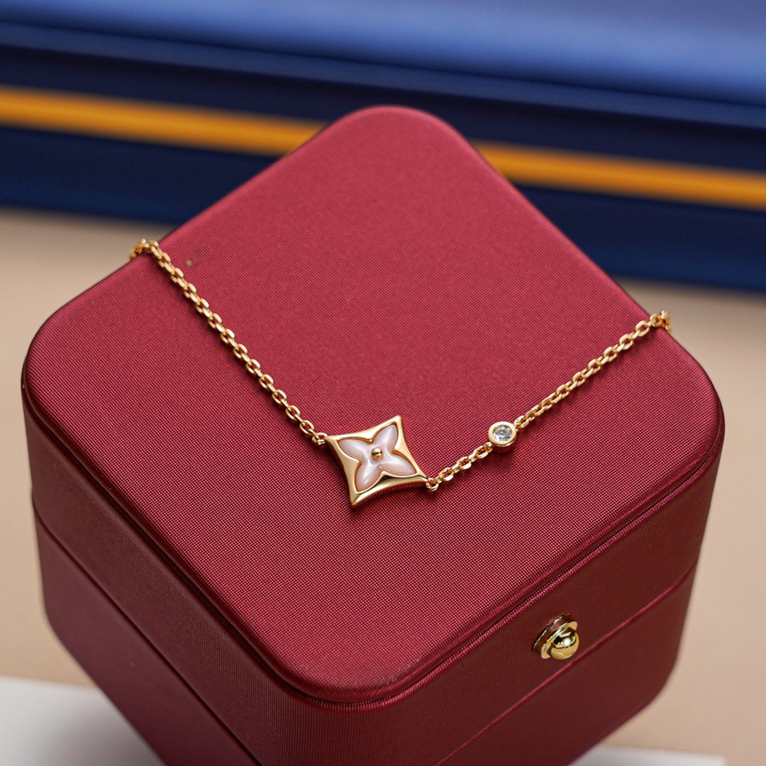 ¡®Sprite Jewelry¡¯STAR 1 DIAMOND PINK GOLD BRACELET