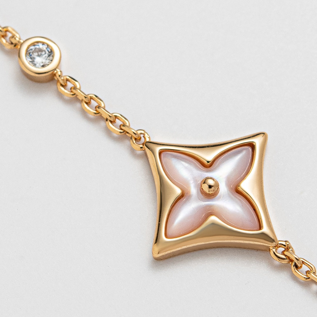 ¡®Sprite Jewelry¡¯STAR 1 DIAMOND PINK GOLD BRACELET
