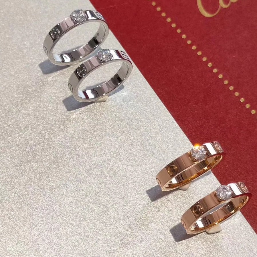 ¡®Sprite Jewelry¡¯LOVE RING 3.6MM 1 BIG DIAMOND