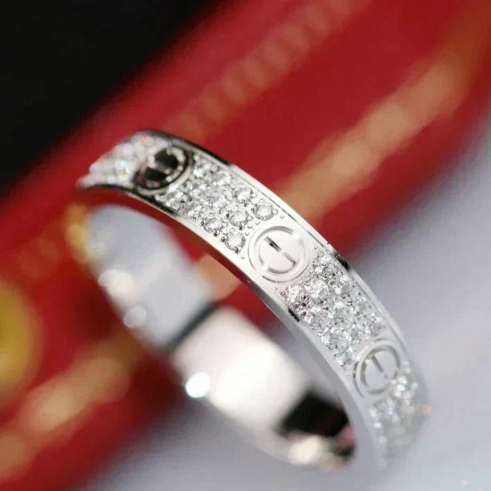 ¡®Sprite Jewelry¡¯LOVE RING 3.6MM DIAMOND PAVED