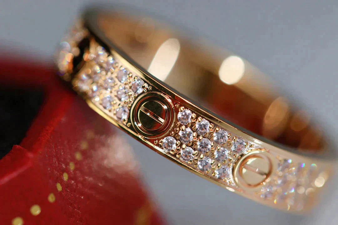 ¡®Sprite Jewelry¡¯LOVE RING 3.6MM DIAMOND PAVED