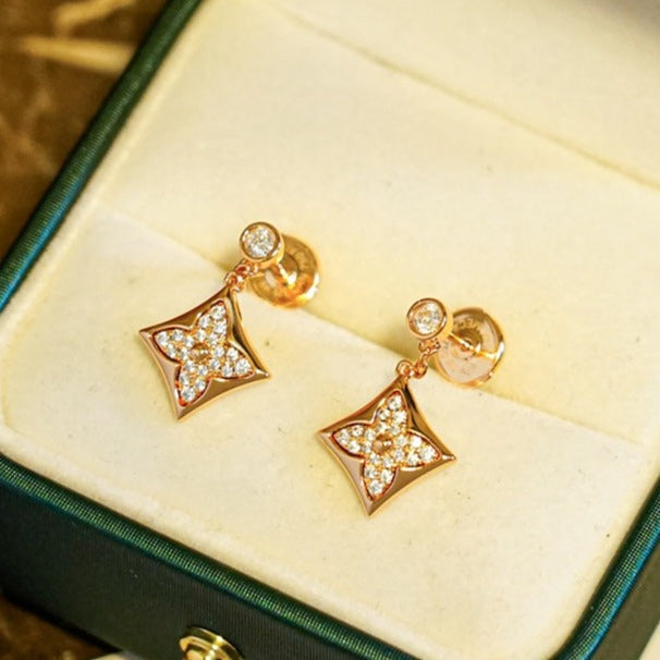 ¡®Sprite Jewelry¡¯STAR DIAMONDS EARRINGS GOLD