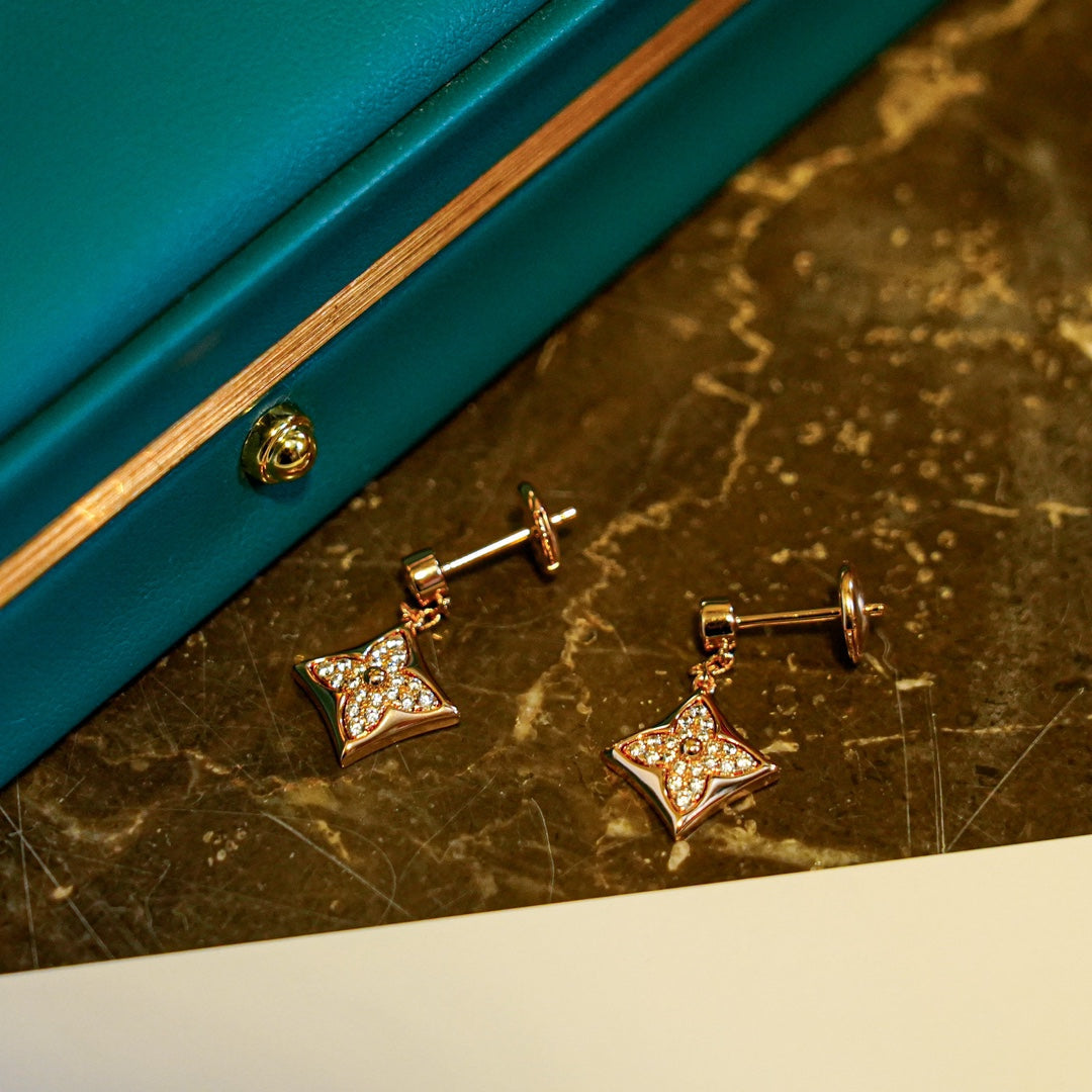 ¡®Sprite Jewelry¡¯STAR DIAMONDS EARRINGS GOLD