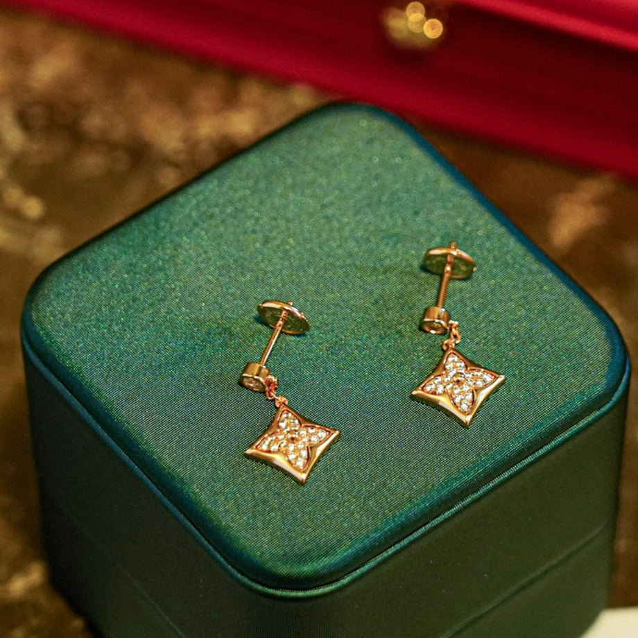 ¡®Sprite Jewelry¡¯STAR DIAMONDS EARRINGS GOLD