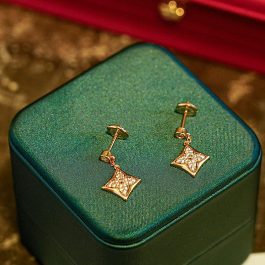 ¡®Sprite Jewelry¡¯STAR DIAMONDS EARRINGS GOLD