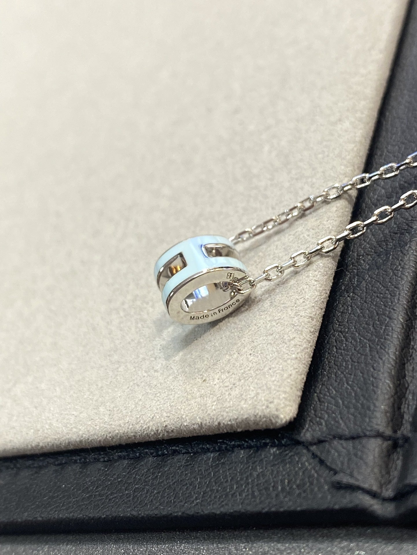 ¡®Sprite Jewelry¡¯POP H LIGHT BLUE NECKLACE