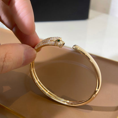 ¡®Sprite Jewelry¡¯PANTHERE GOLD DIAMOND OPEN BRACELET