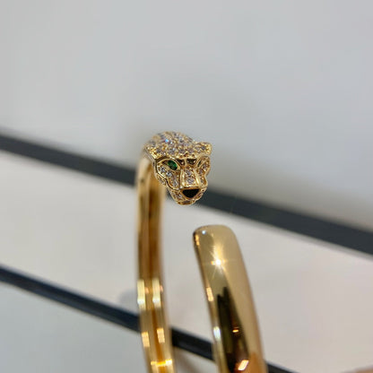 ¡®Sprite Jewelry¡¯PANTHERE GOLD DIAMOND OPEN BRACELET