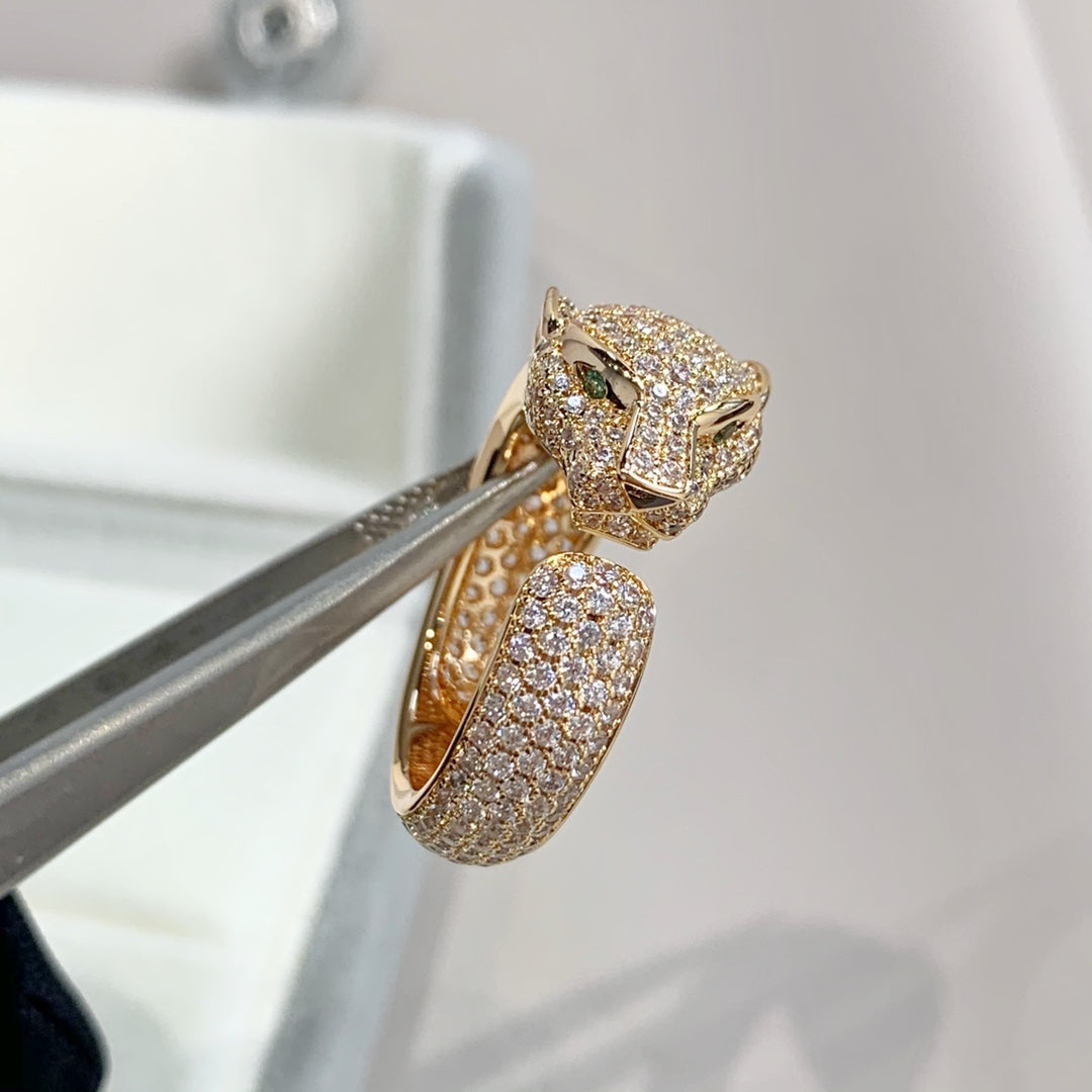 ¡®Sprite Jewelry¡¯PANTHERE PINK GOLD DIAMOND RING