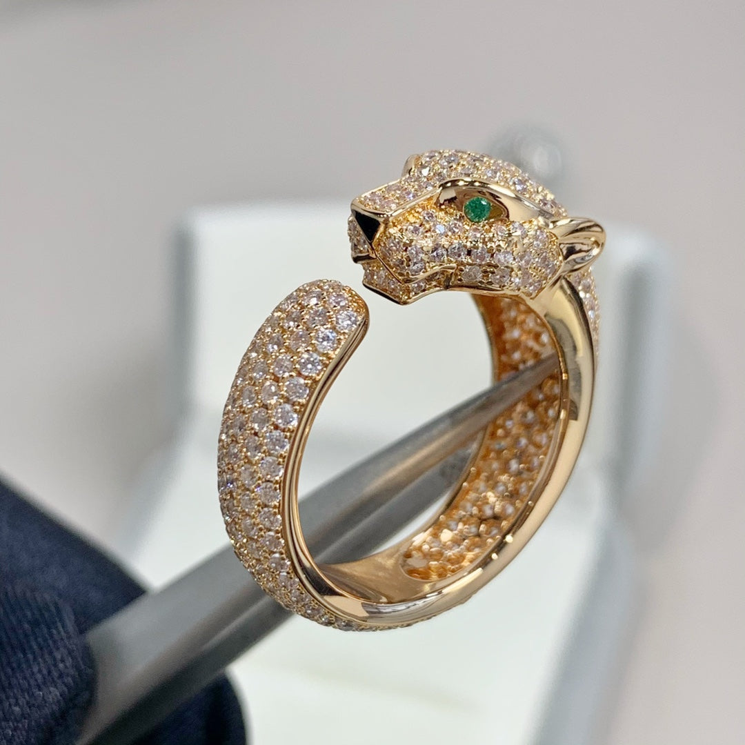 ¡®Sprite Jewelry¡¯PANTHERE PINK GOLD DIAMOND RING
