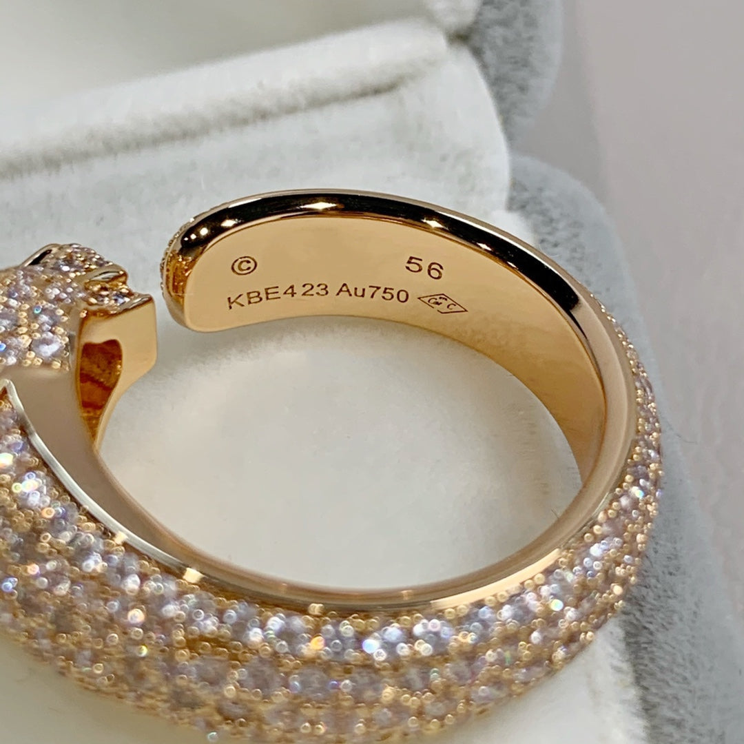 ¡®Sprite Jewelry¡¯PANTHERE PINK GOLD DIAMOND RING