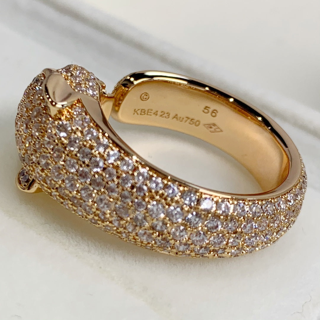 ¡®Sprite Jewelry¡¯PANTHERE PINK GOLD DIAMOND RING