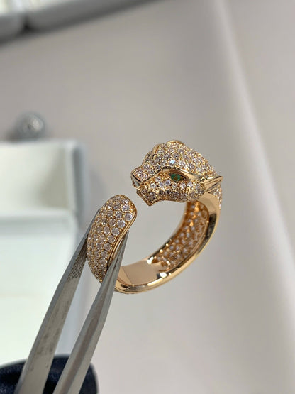 ¡®Sprite Jewelry¡¯PANTHERE PINK GOLD DIAMOND RING