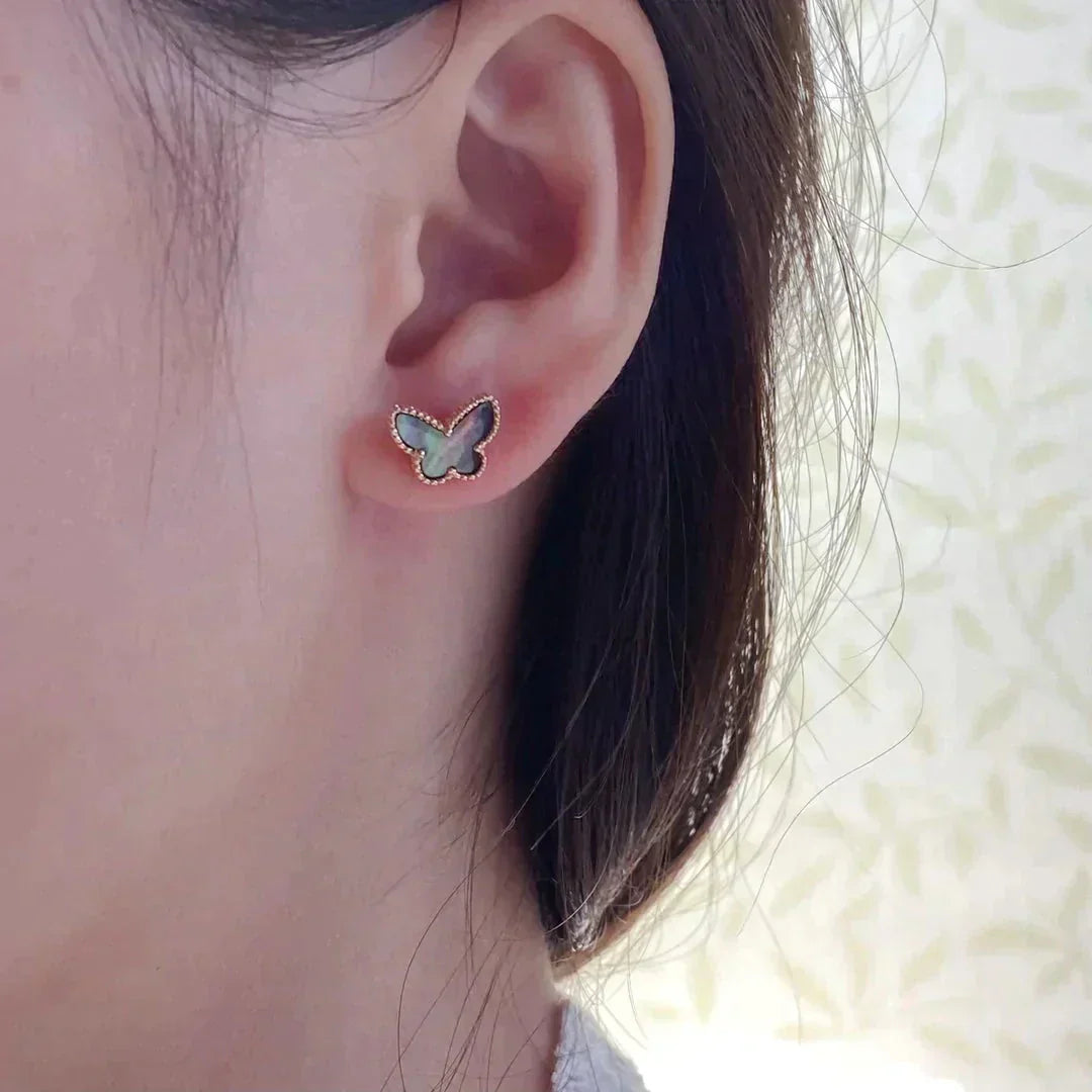¡®Sprite Jewelry¡¯BUTTERFLY DARK MOP  EARRINGS