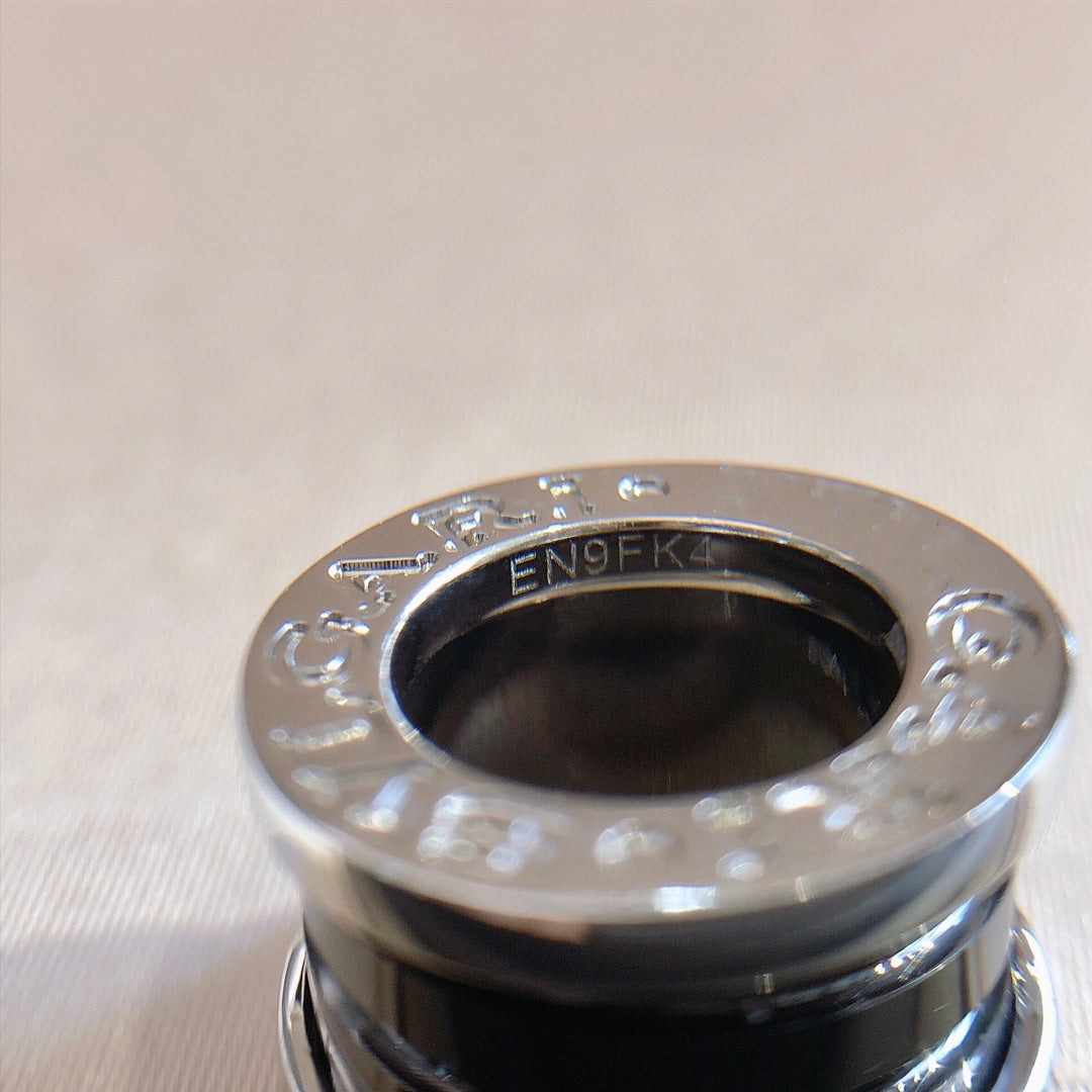 [Sprite Jewelry]ZERO 1 BLACK CERAMIC SILVER NECKLACE