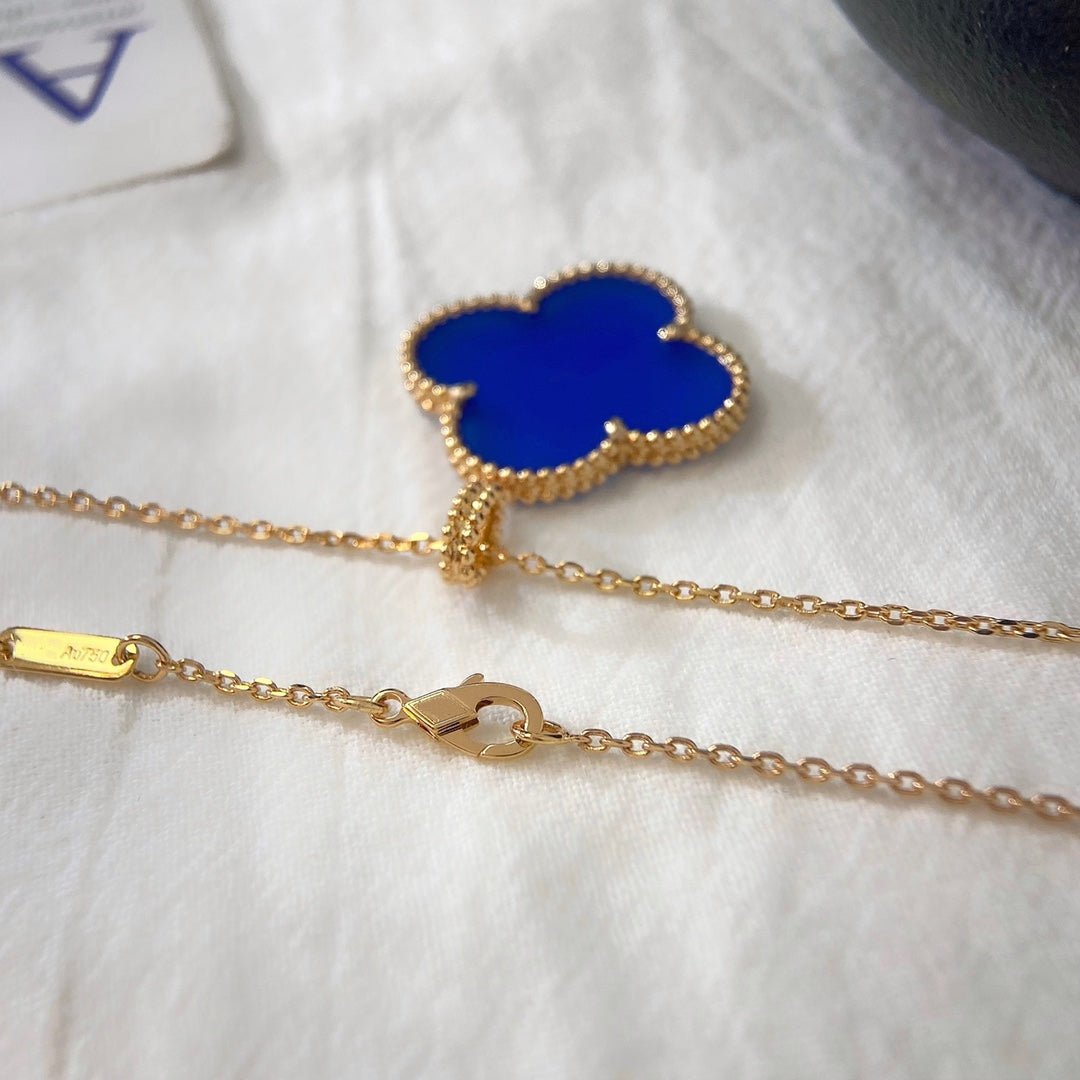 ¡®Sprite Jewelry¡¯CLOVER 25MM NECKLACE TURQUOISE ROSE GOLD