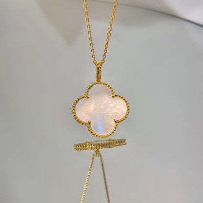 ¡®Sprite Jewelry¡¯CLOVER 25MM MOP LARGE PENDANT NECKLACE
