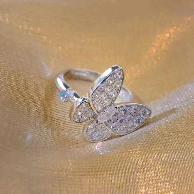 ¡®Sprite Jewelry¡¯BUTTERFLY DIAMOND RING