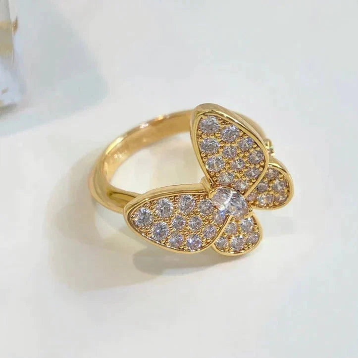 ¡®Sprite Jewelry¡¯BUTTERFLY DIAMOND RING