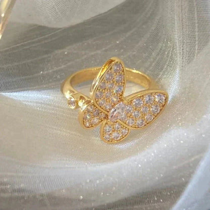 ¡®Sprite Jewelry¡¯BUTTERFLY DIAMOND RING