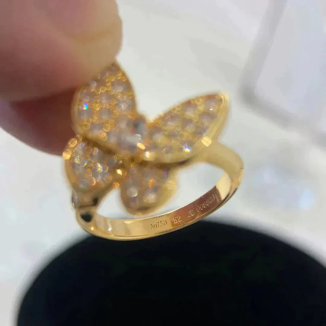 ¡®Sprite Jewelry¡¯BUTTERFLY DIAMOND RING