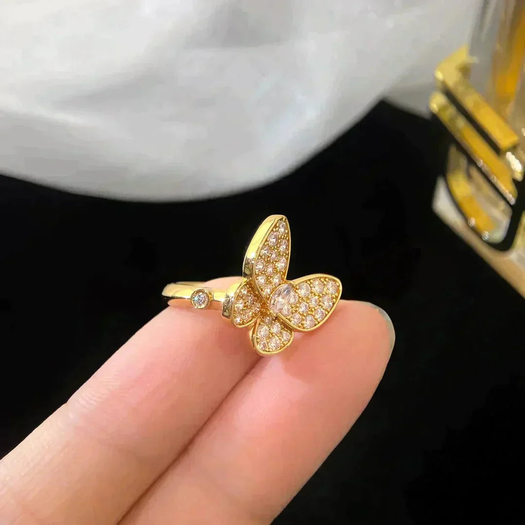 ¡®Sprite Jewelry¡¯BUTTERFLY DIAMOND RING