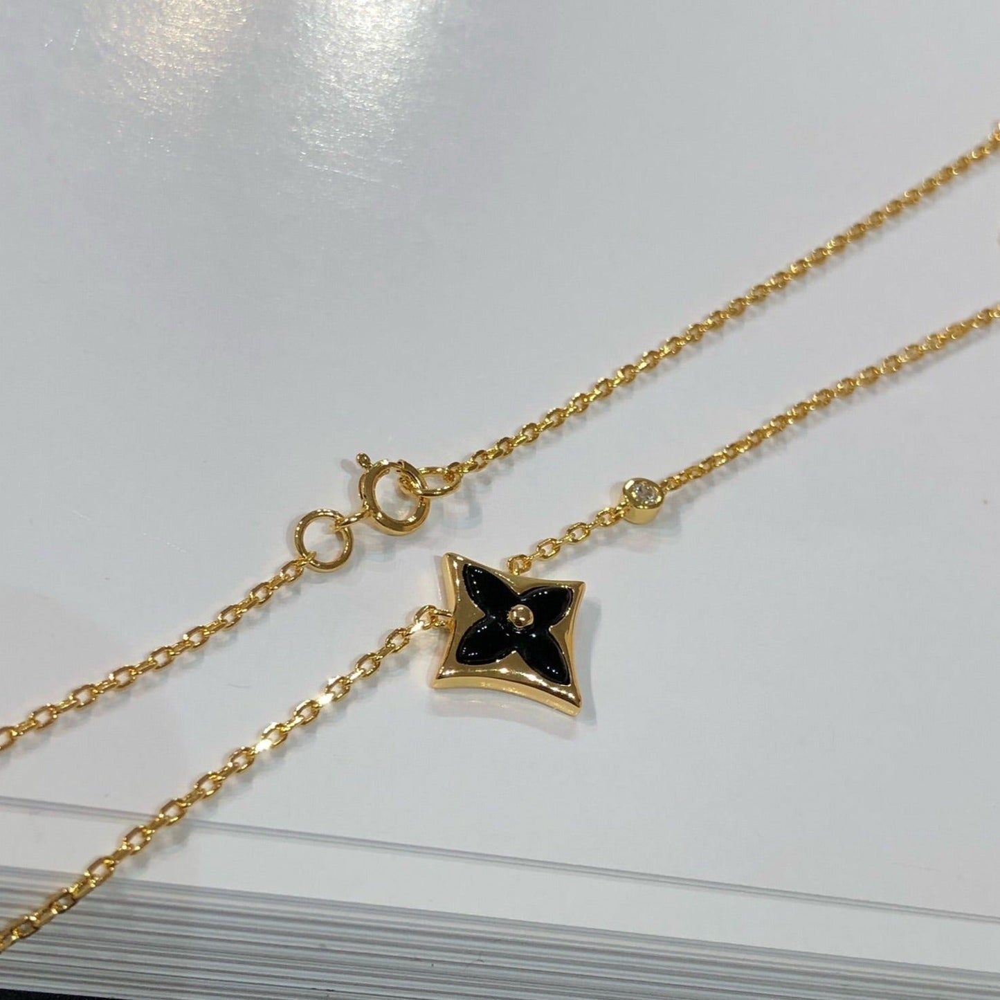 ¡®Sprite Jewelry¡¯STAR BLACK MOP NECKLACE